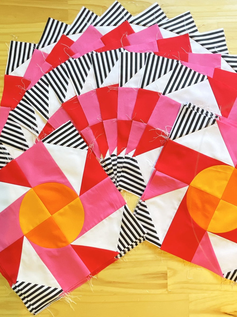 Around The Lake Quilt Pattern by Emma Jean Jansen