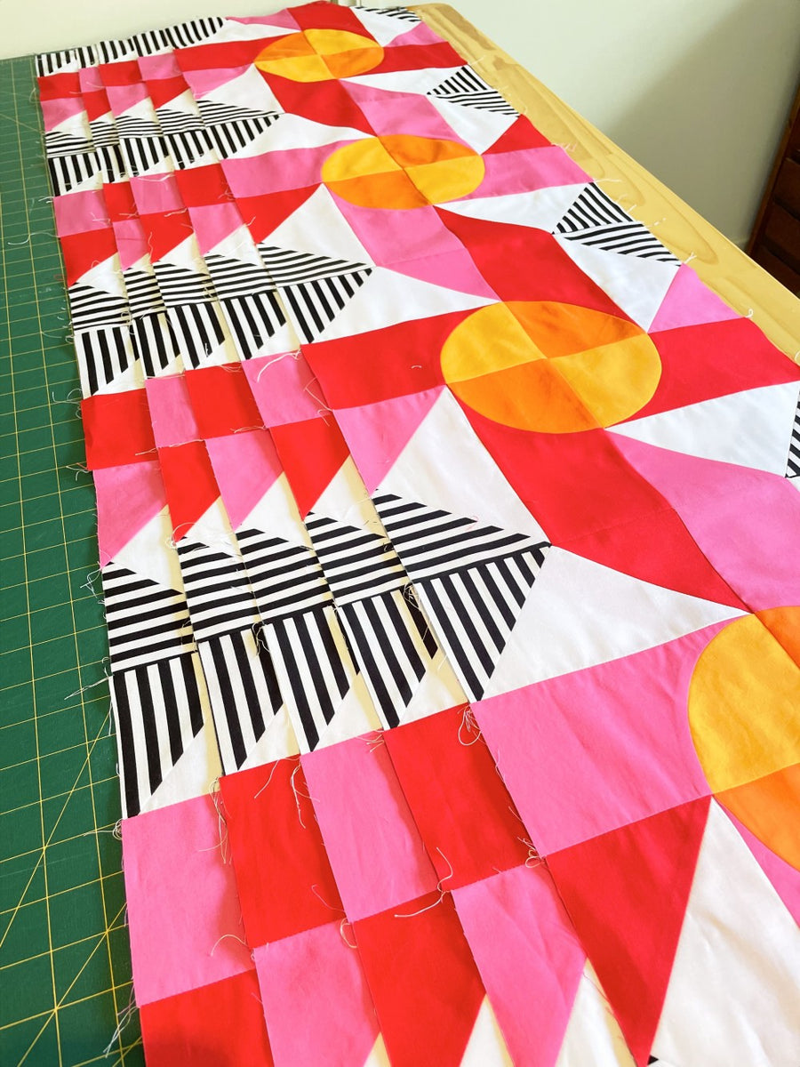 Around The Lake Quilt Pattern by Emma Jean Jansen
