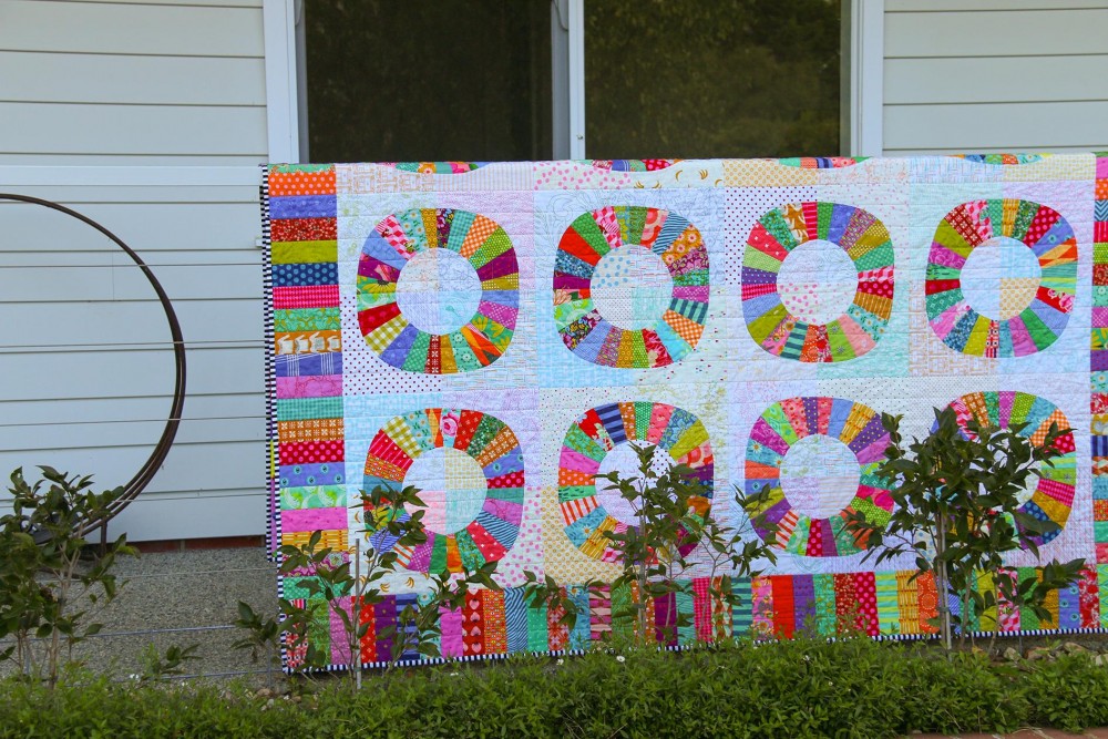 Wheels of Fortune Quilt Pattern by Emma Jean Jansen