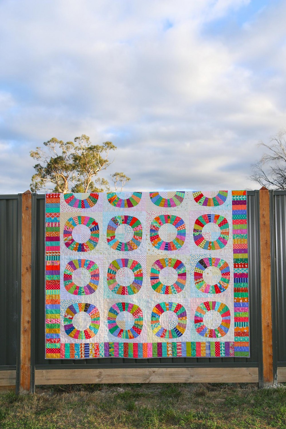 Wheels of Fortune Quilt Pattern by Emma Jean Jansen