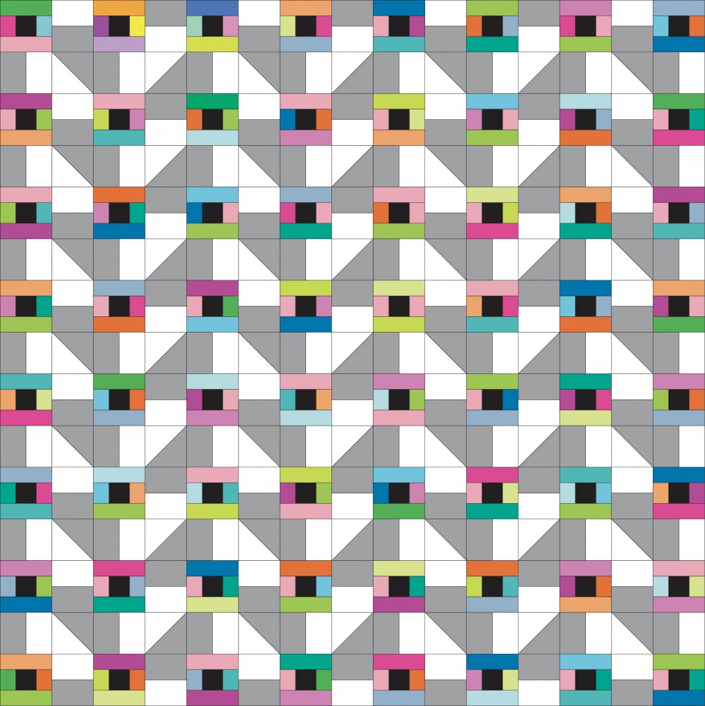 Mixed Lollies Quilt Pattern by Emma Jean Jansen