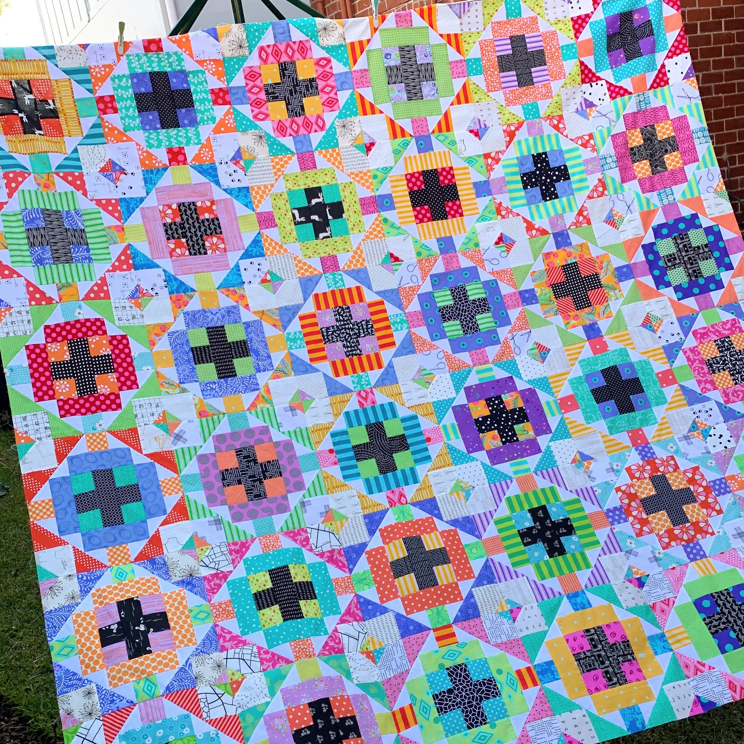 Cross Current Quilt Pattern - PDF