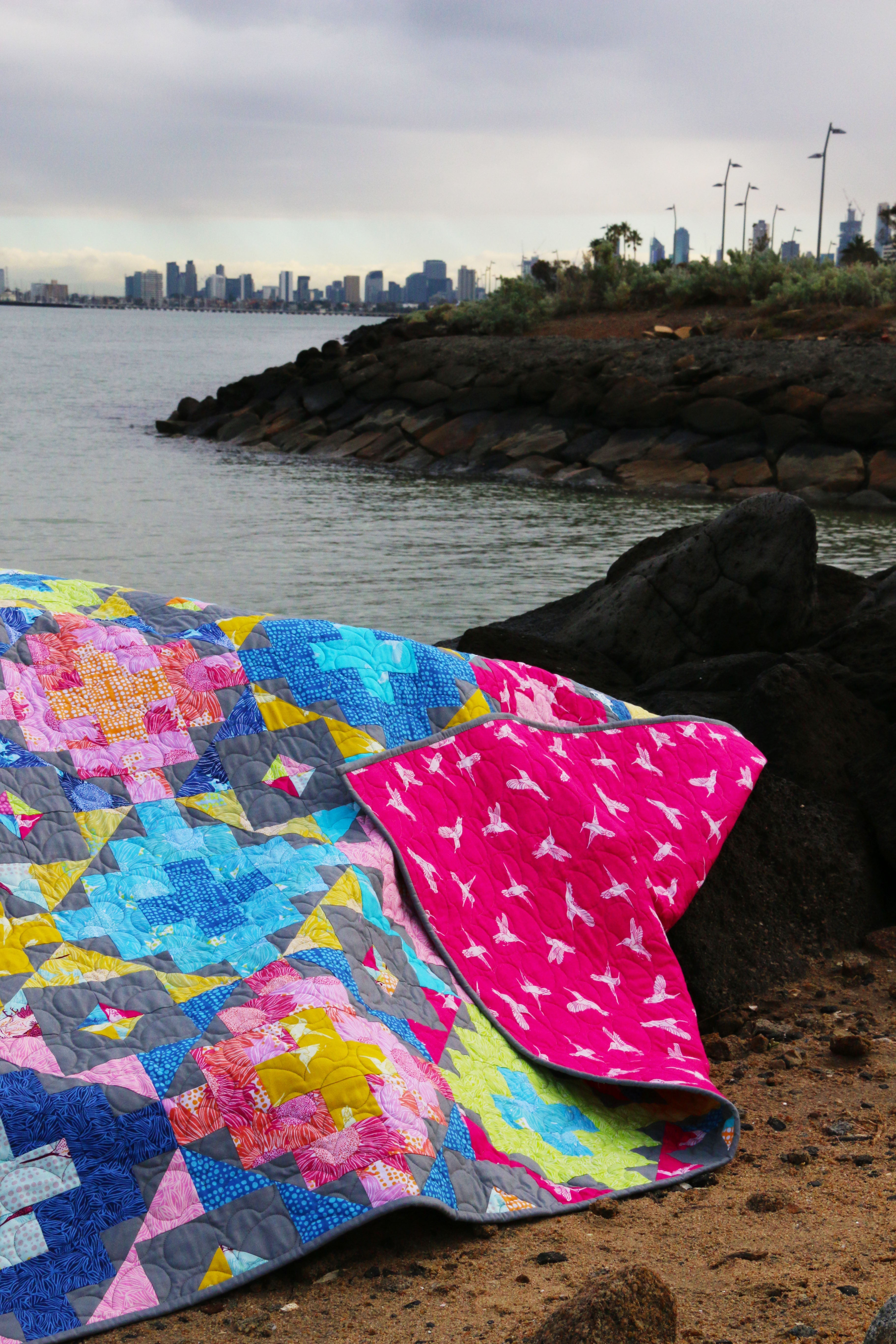 Cross Current Quilt Pattern - PDF