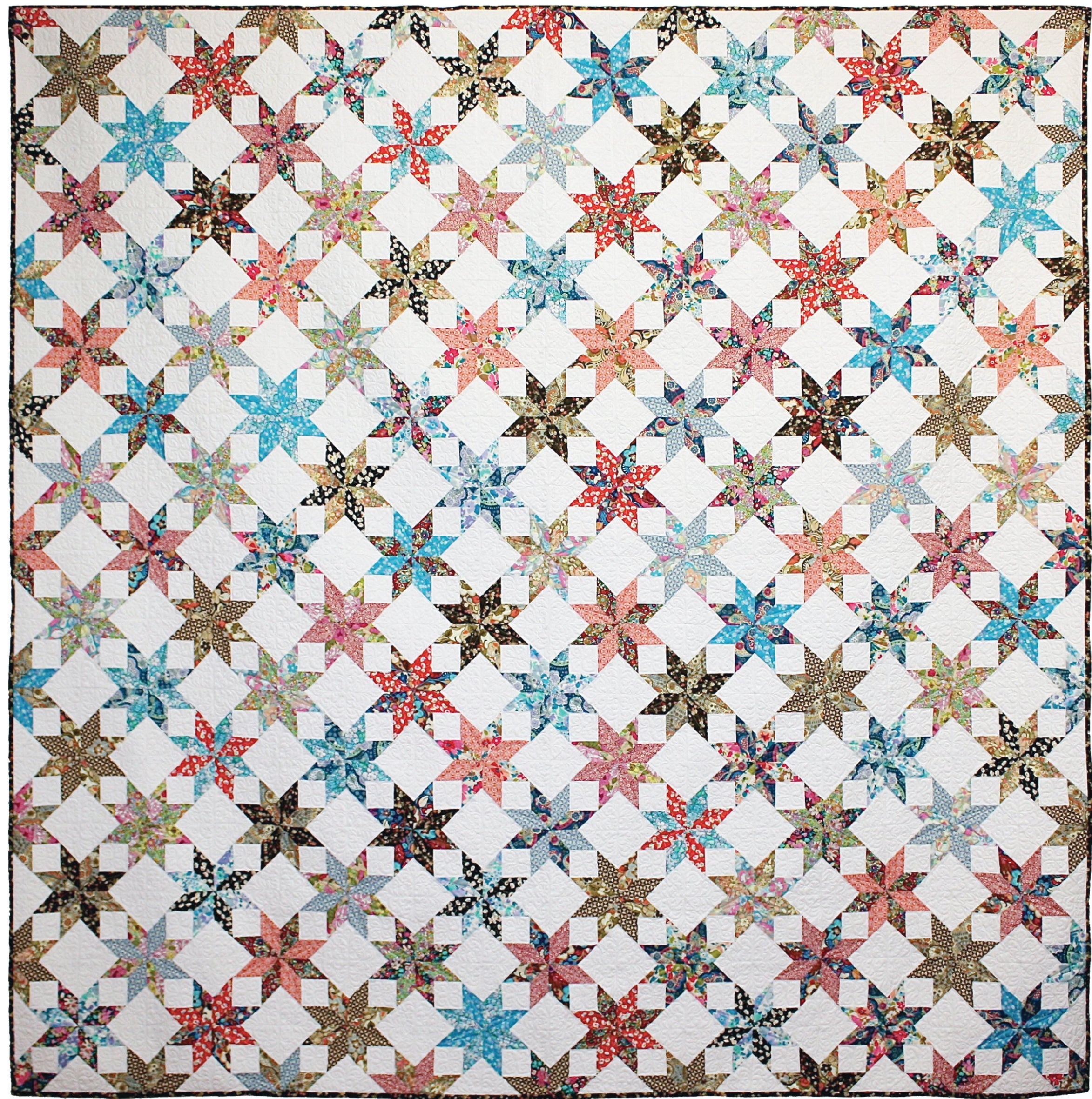 Liberty Stars Quilt Pattern - PDF