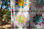 Load image into Gallery viewer, Harlequin Stars Quilt Pattern - PDF
