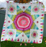 Load image into Gallery viewer, Orbital Star Quilt - Template Set
