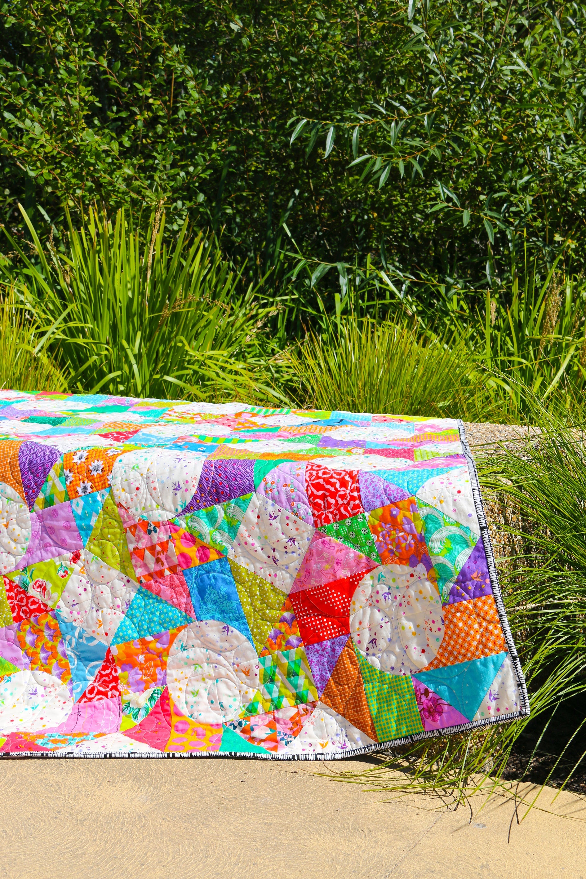 Around The Lake Quilt Pattern - PDF
