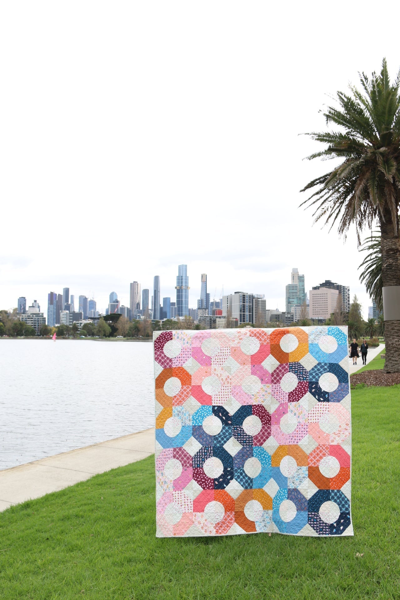 Around The Lake Quilt Pattern - PDF