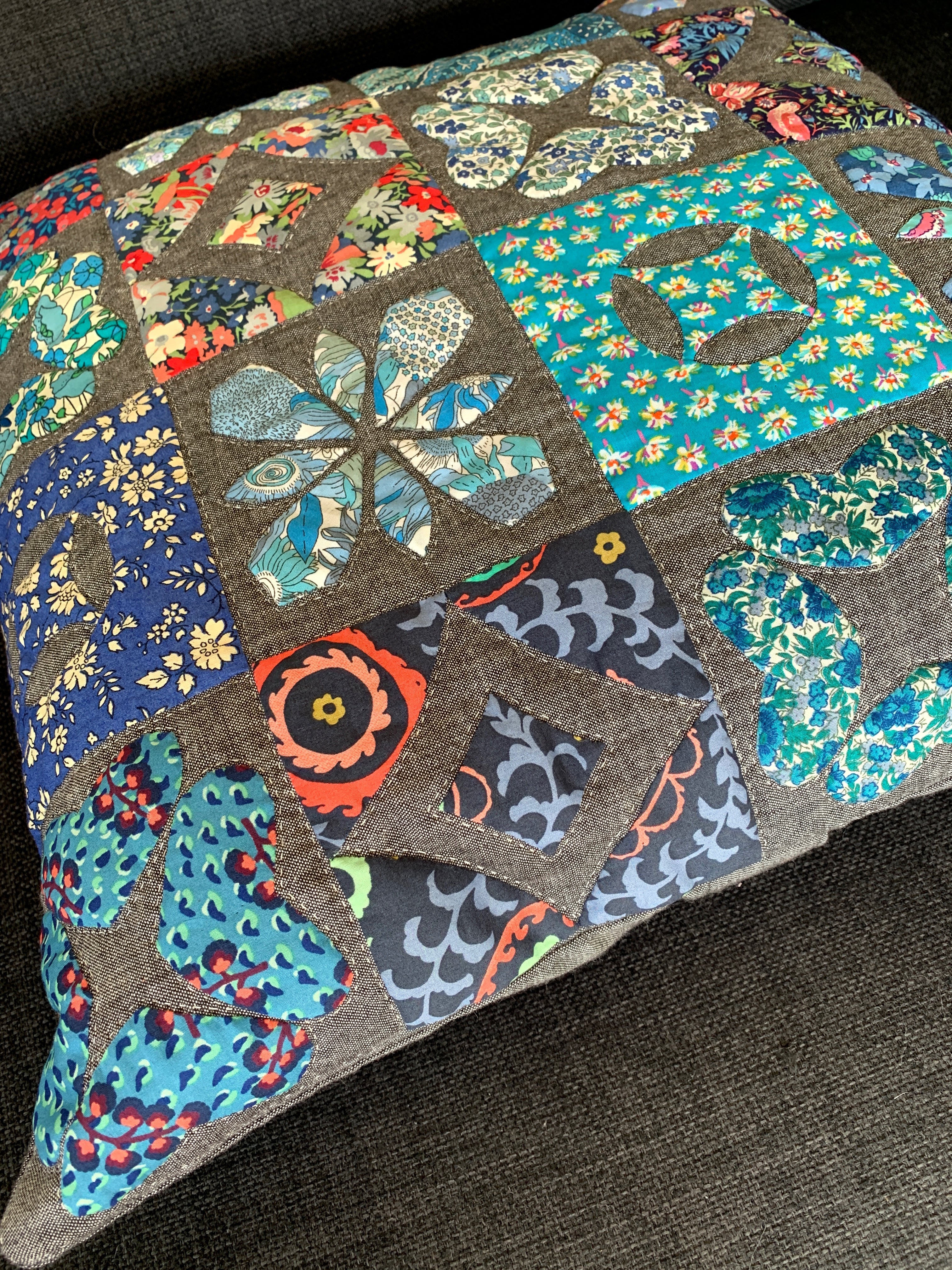 Lovely Liberty Cushion Pattern - PDF