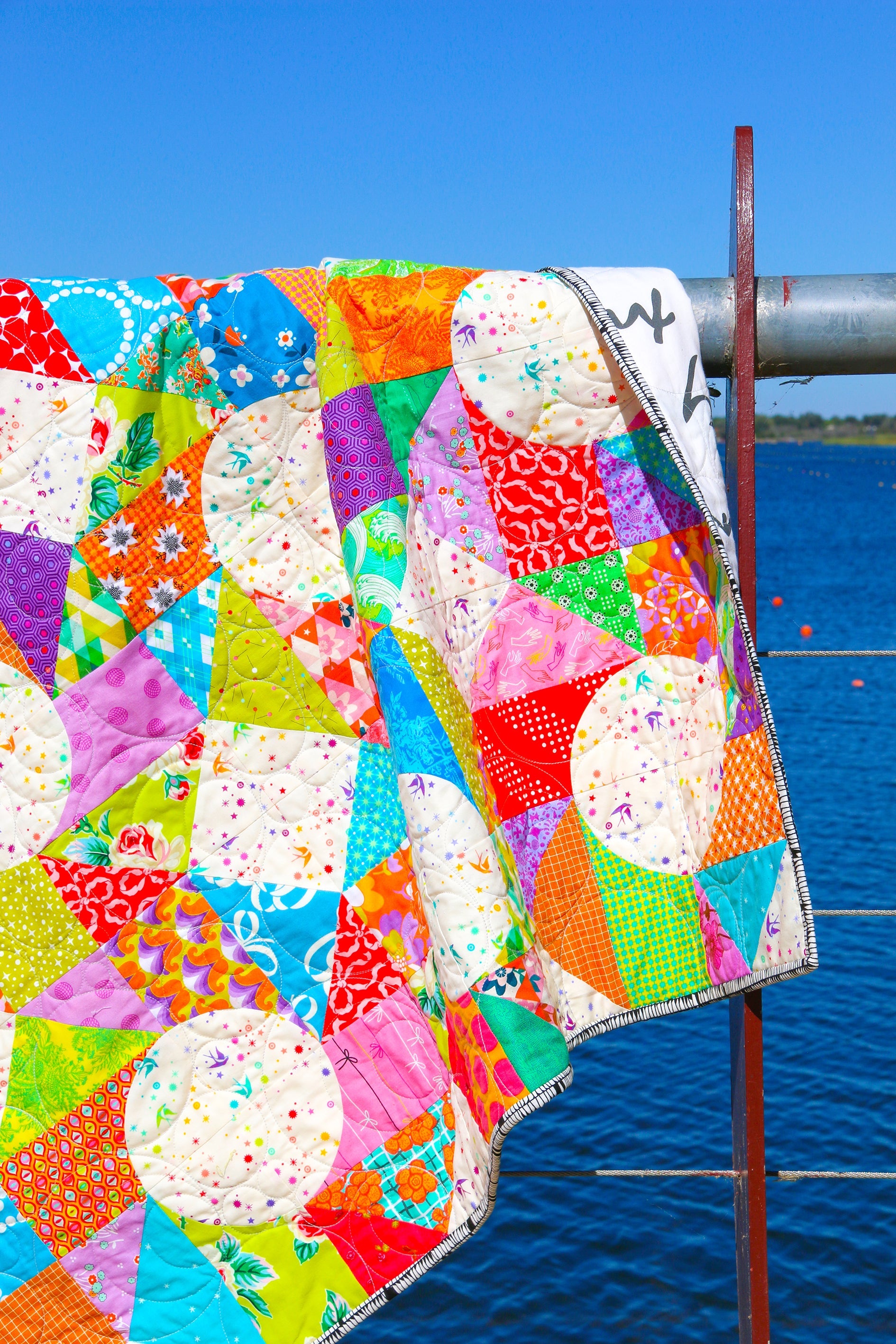 Around The Lake Quilt Pattern - PDF