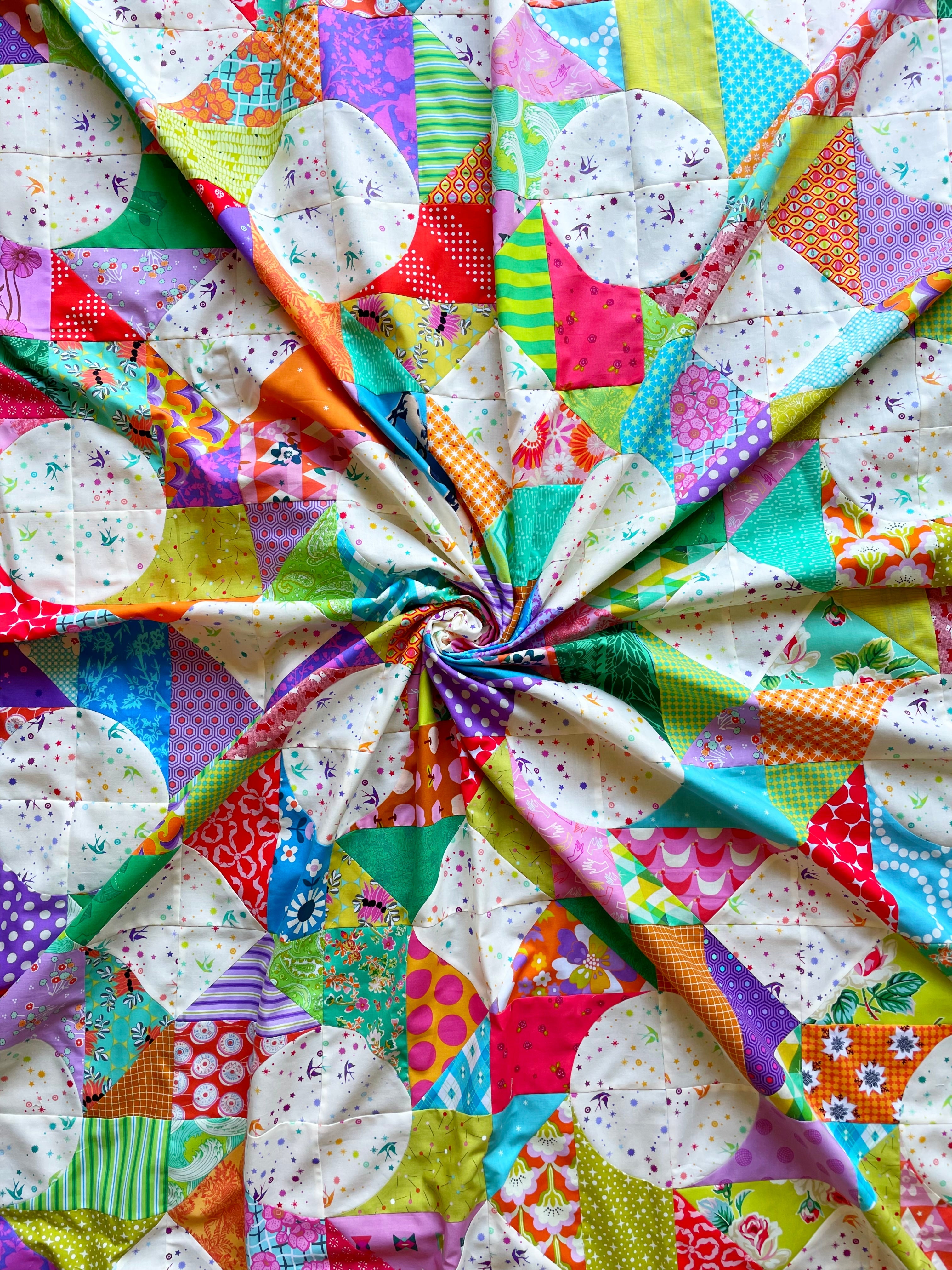 Around The Lake Quilt Pattern - PDF