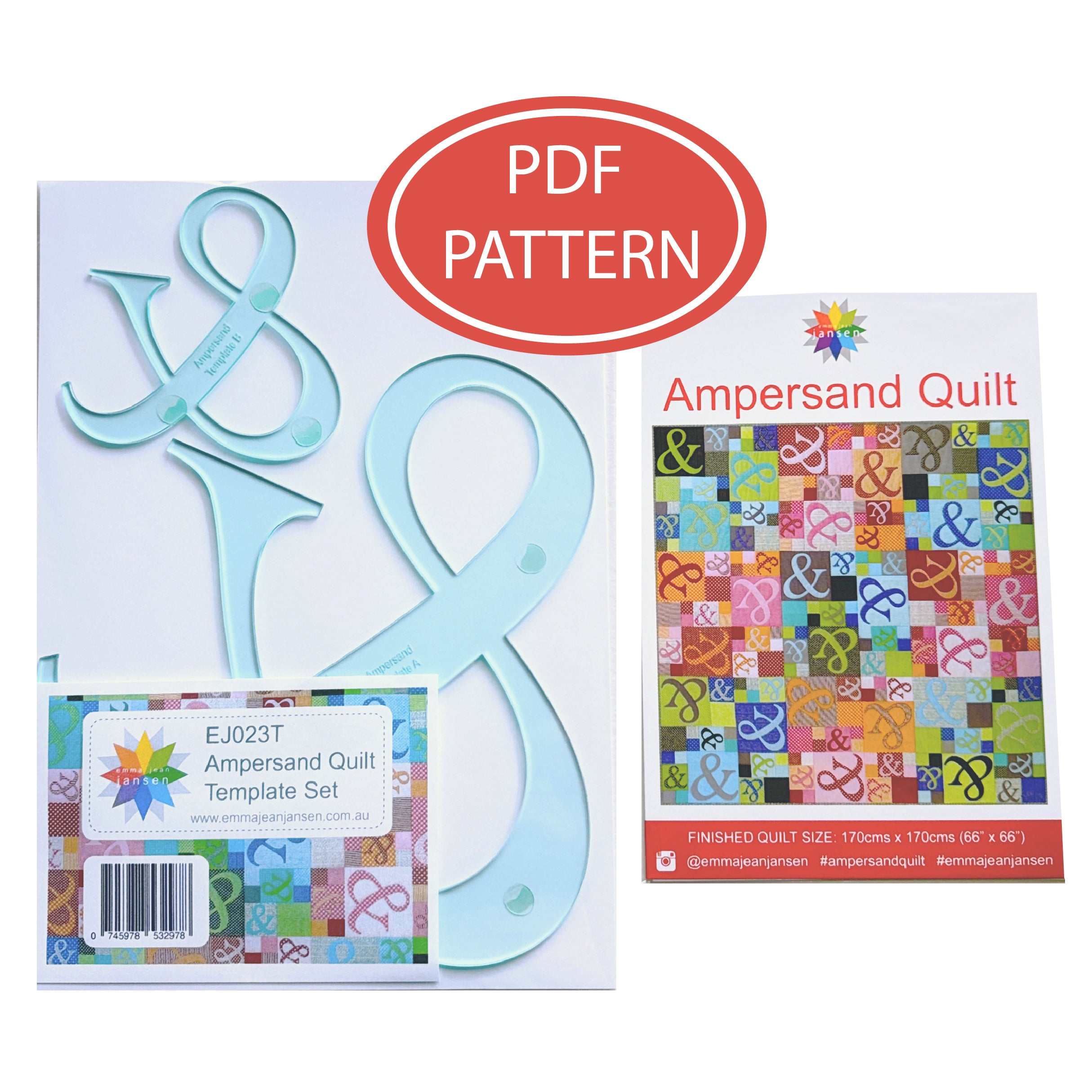 Ampersand PDF Pattern and Template Set