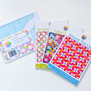 Around The Lake and Lake Garden Pattern and Template Set