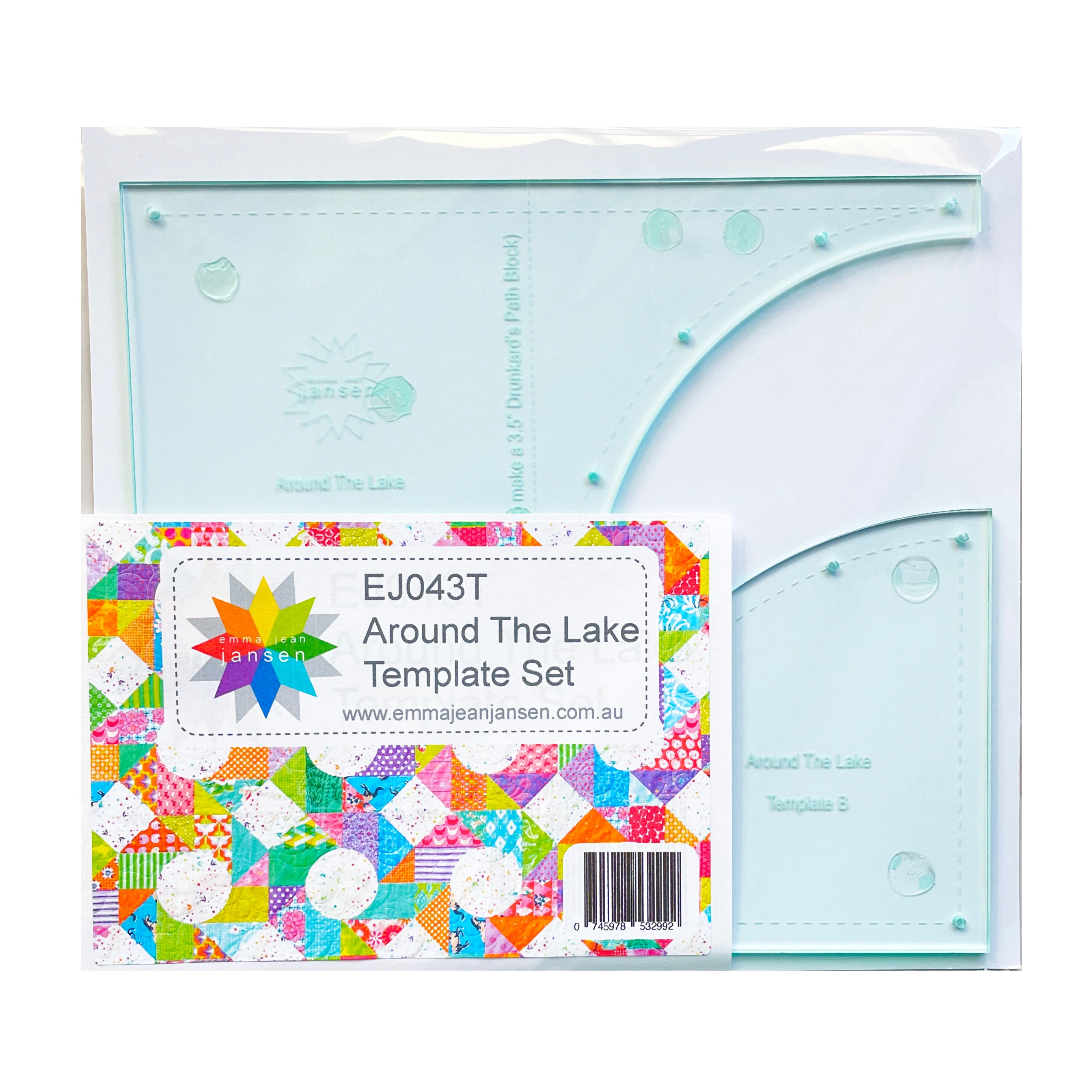 Around The Lake Quilt - Templates