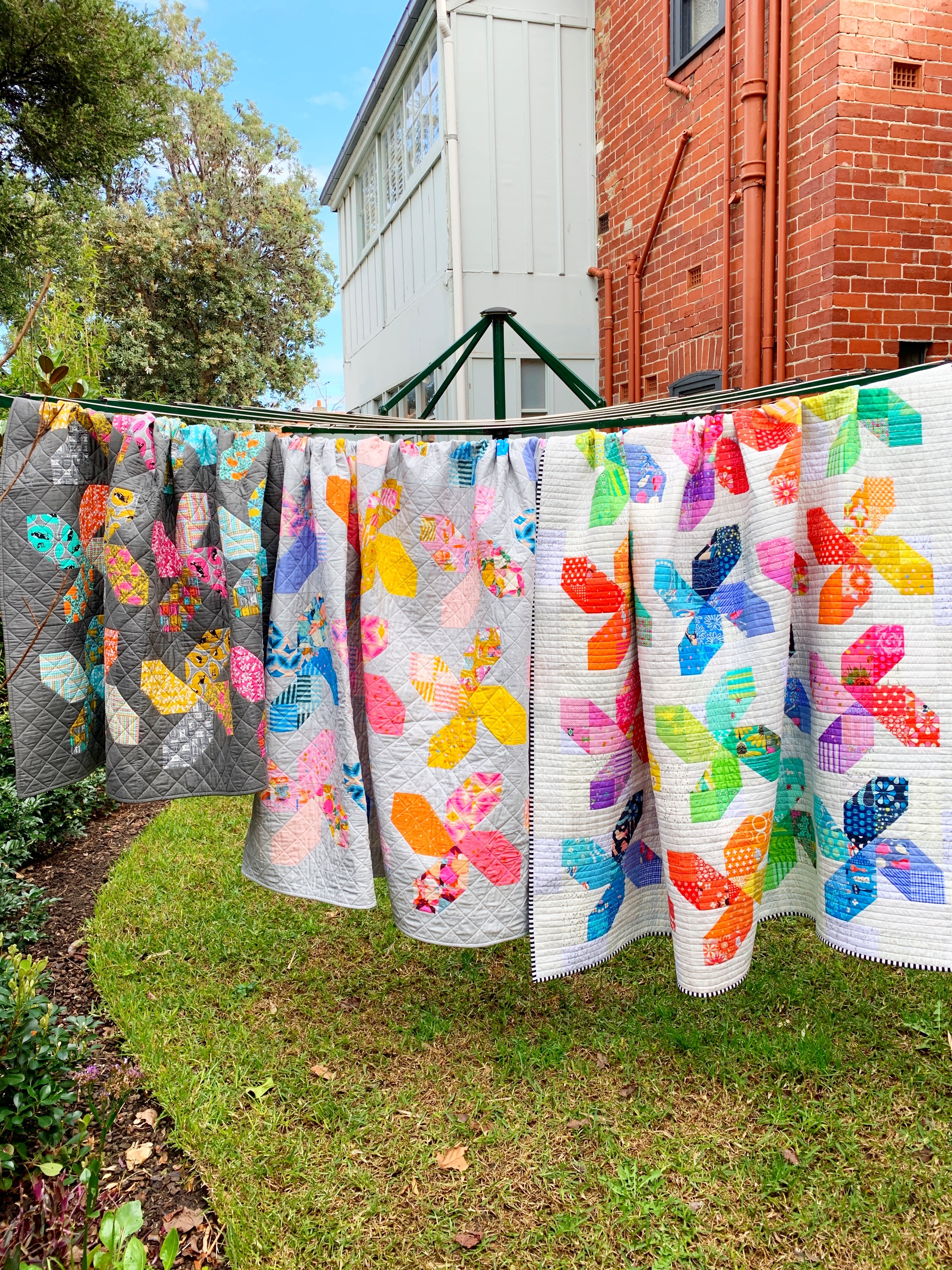 Whirligig Quilt Pattern - PDF
