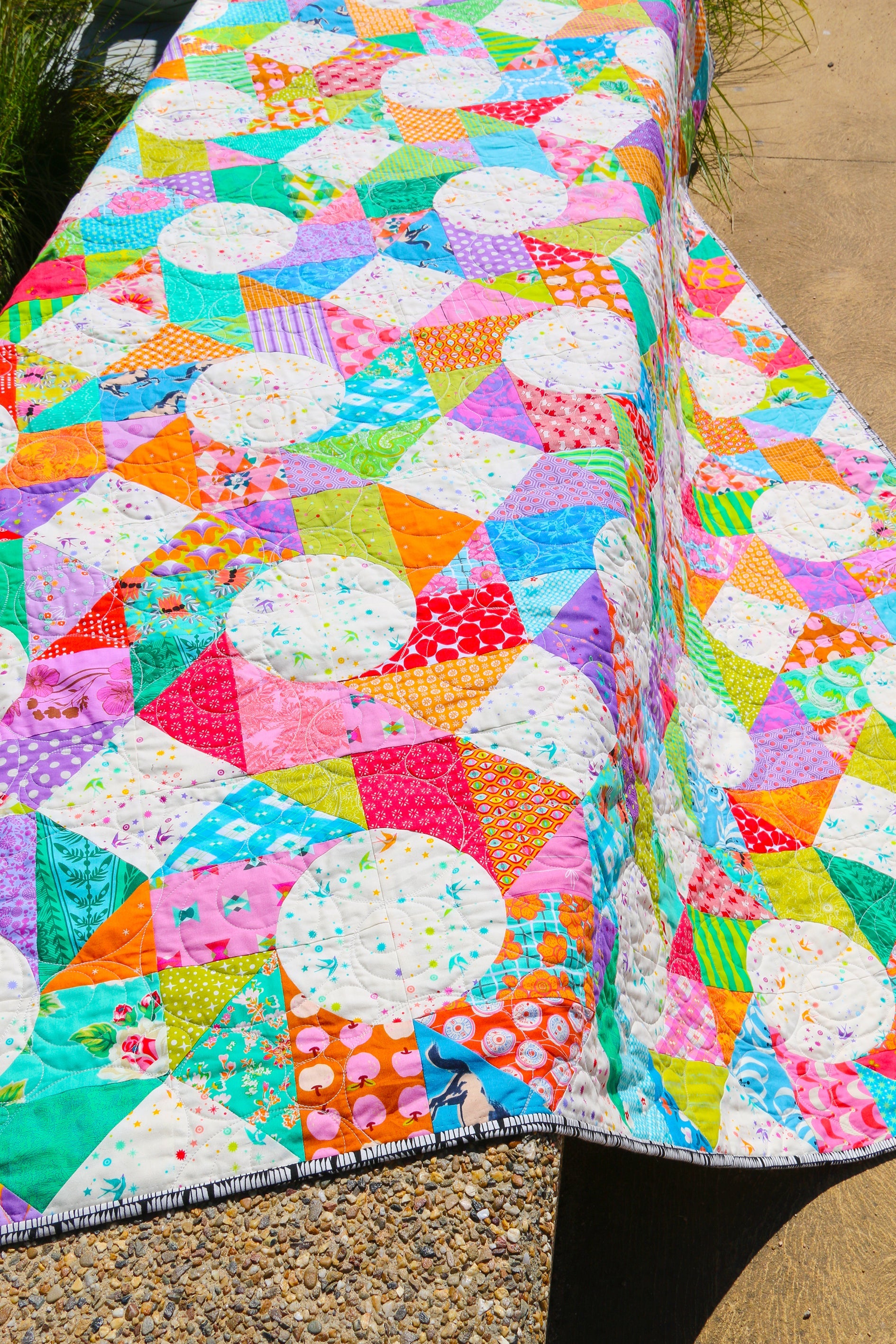 Around The Lake Quilt Pattern - PDF
