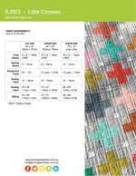 Load image into Gallery viewer, Little Crosses Quilt Pattern - PDF
