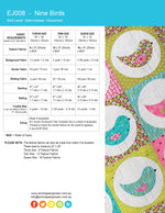 Load image into Gallery viewer, Nine Birds Quilt Pattern - PDF
