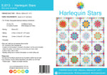 Load image into Gallery viewer, Harlequin Stars Quilt Pattern - Printed
