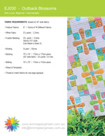 Load image into Gallery viewer, Outback Blossoms Quilt Pattern - PDF
