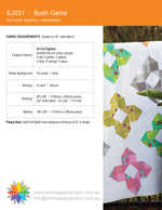 Load image into Gallery viewer, Bush Gems Quilt Pattern - PDF

