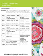 Load image into Gallery viewer, Orbital Star Quilt Pattern - PDF
