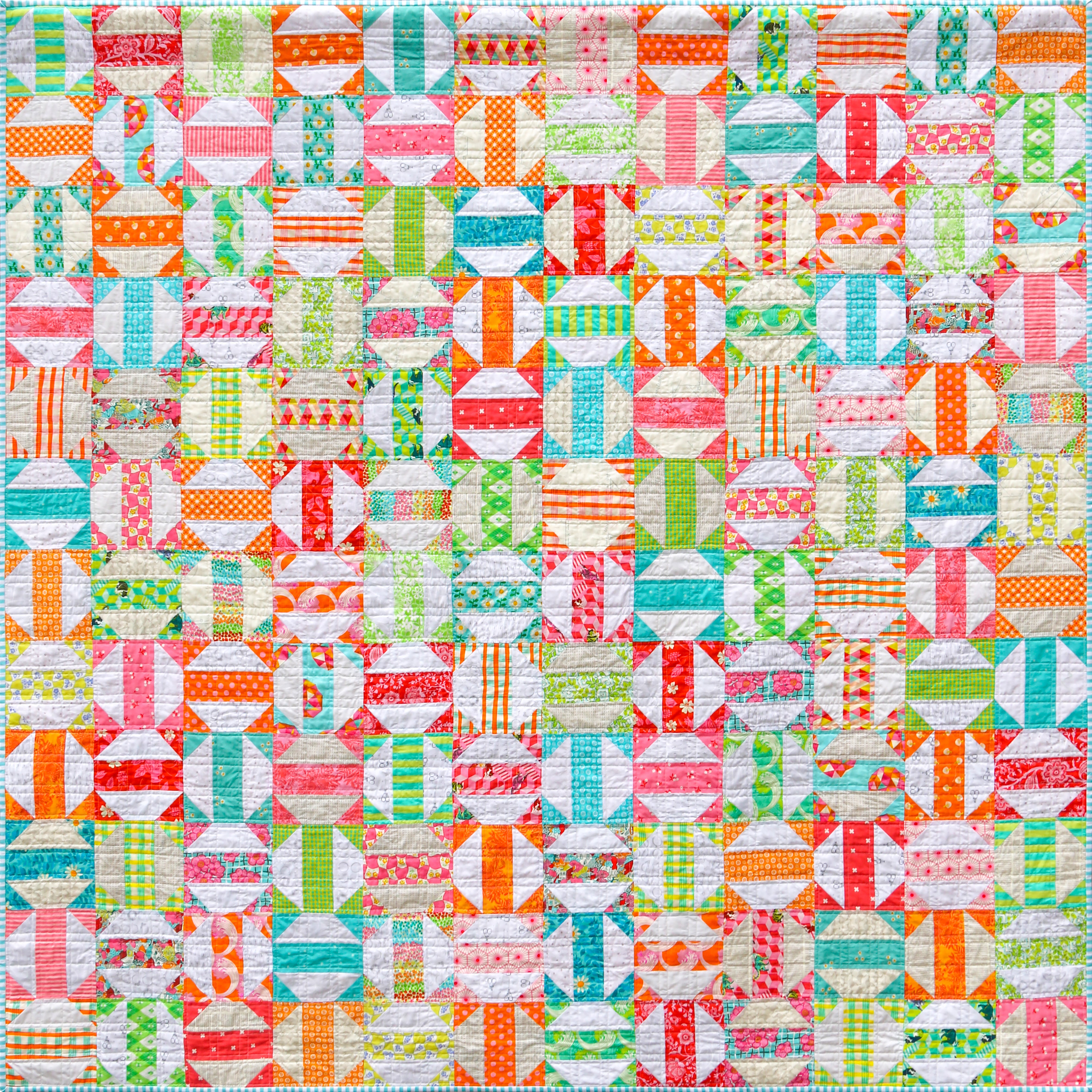 Round Trip Quilt Pattern - PDF