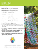 Load image into Gallery viewer, Zip It Quilt Mini Pattern - Printed
