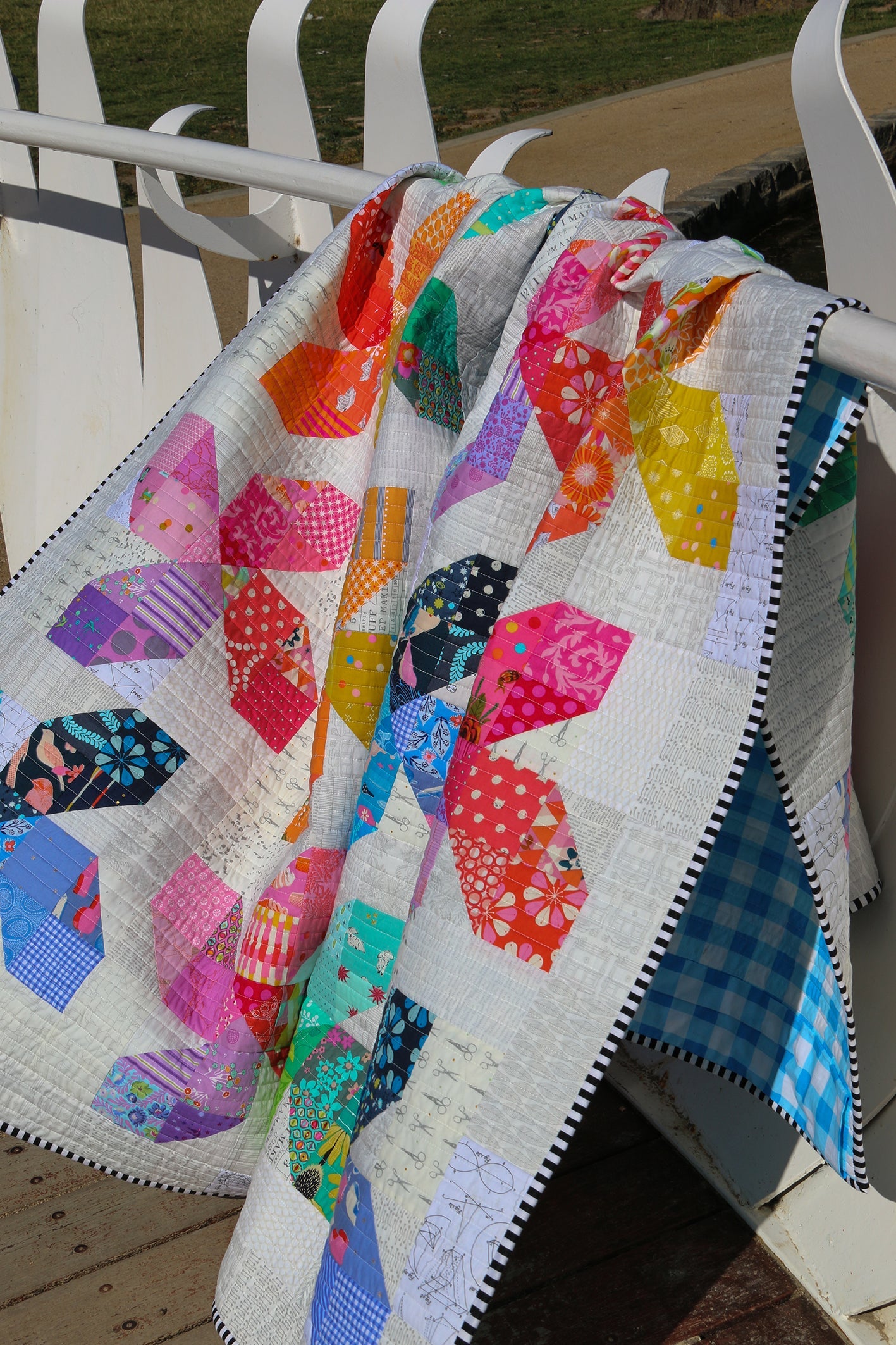 Whirligig Quilt Pattern - PDF