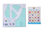 Load image into Gallery viewer, Harlequin Stars Pattern and Template Set
