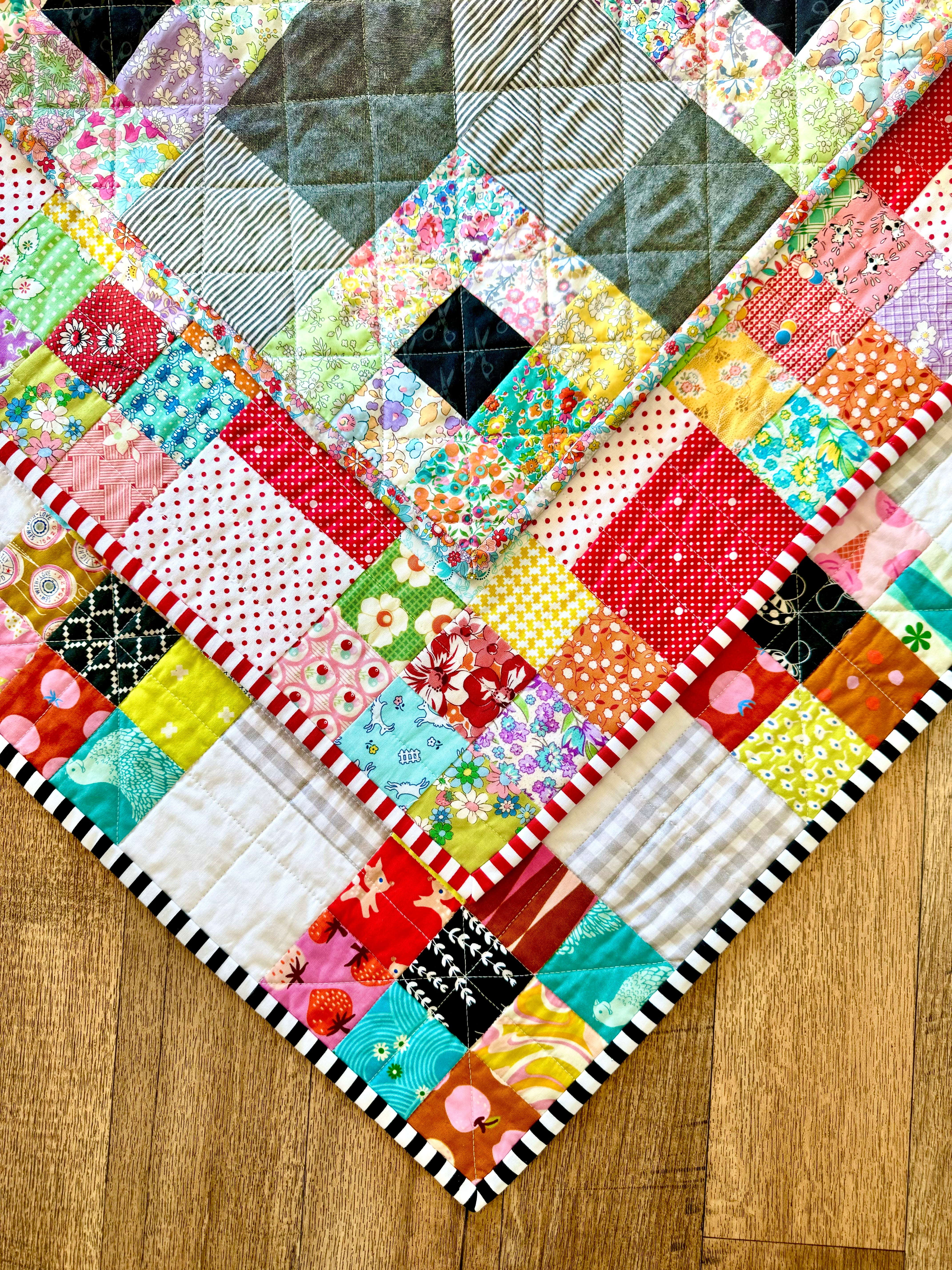 Mixed Lollies Quilt Pattern - PDF