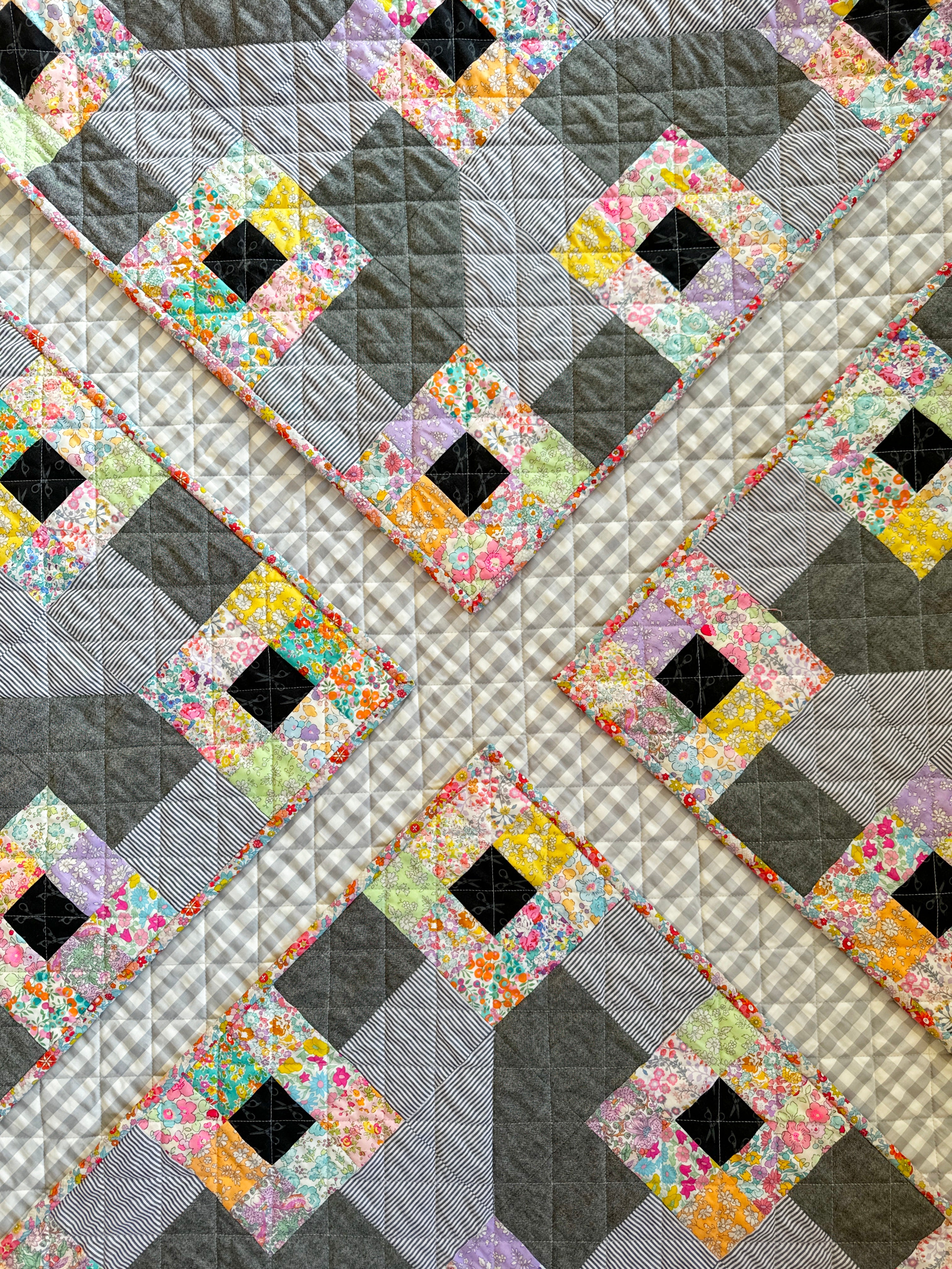 Mixed Lollies Quilt Pattern - PDF