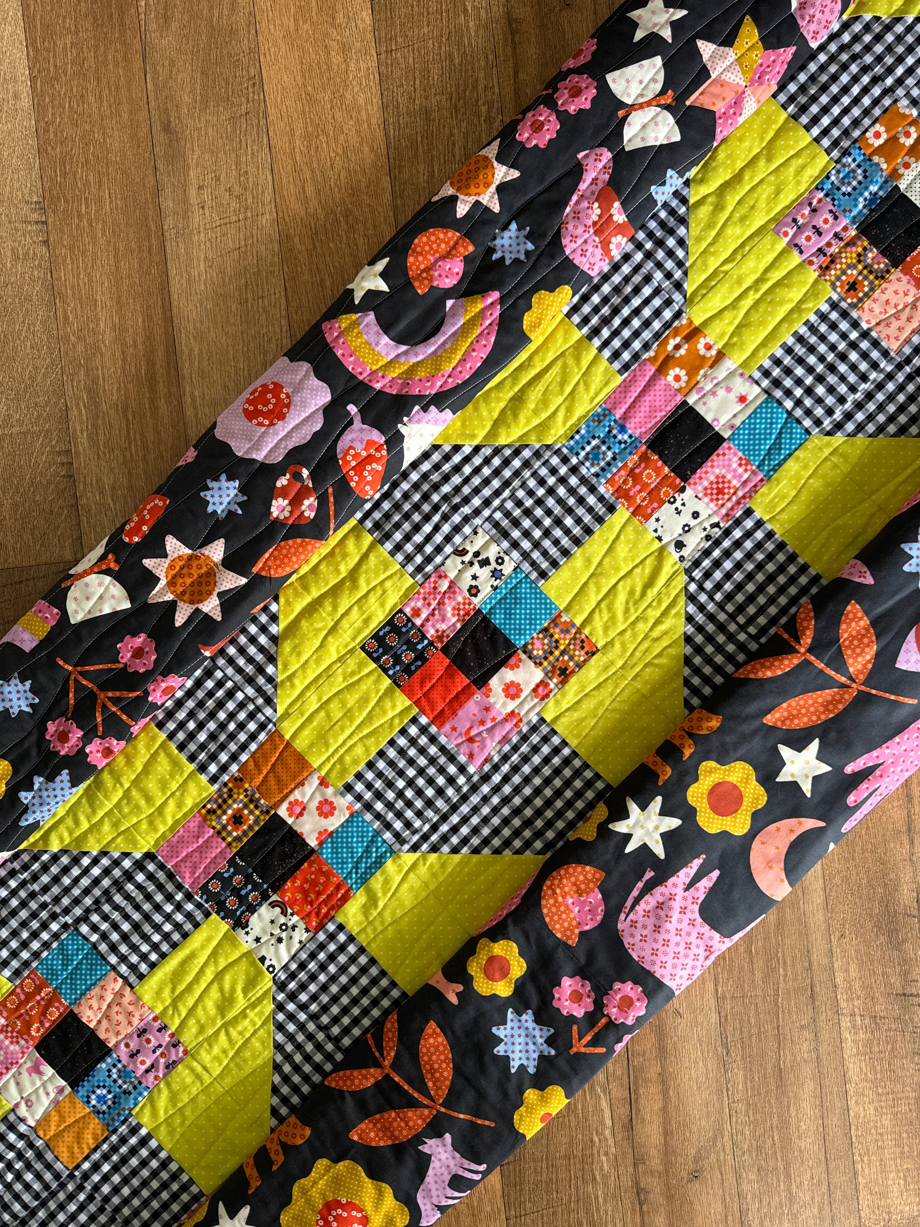 Mixed Lollies Quilt Pattern - PDF