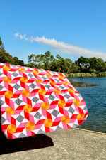 Load image into Gallery viewer, Around The Lake Quilt Pattern Version 2 - PDF
