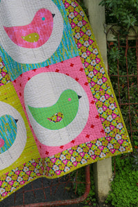 Nine Birds Quilt Pattern - PDF
