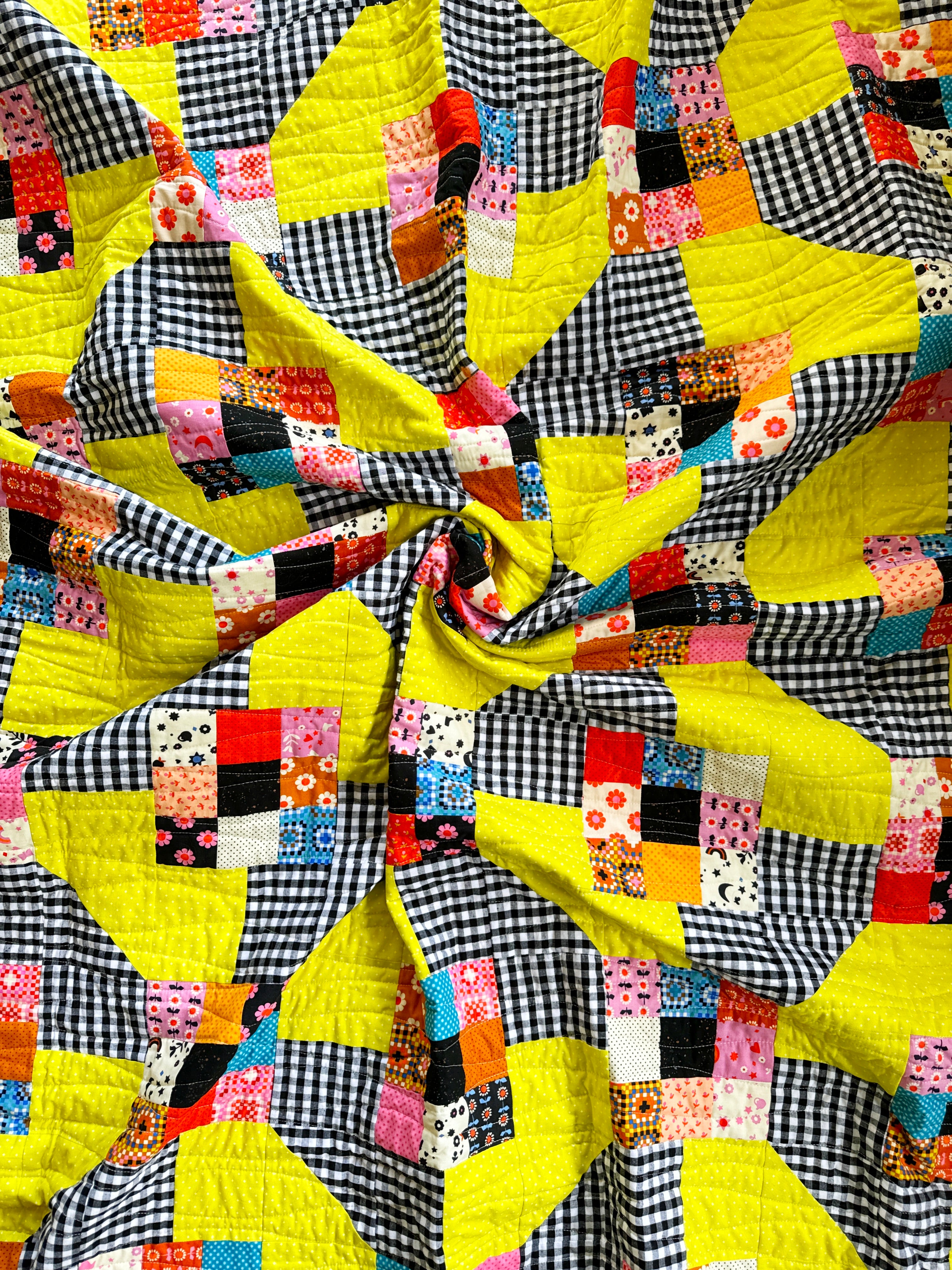 Mixed Lollies Quilt Pattern - PDF