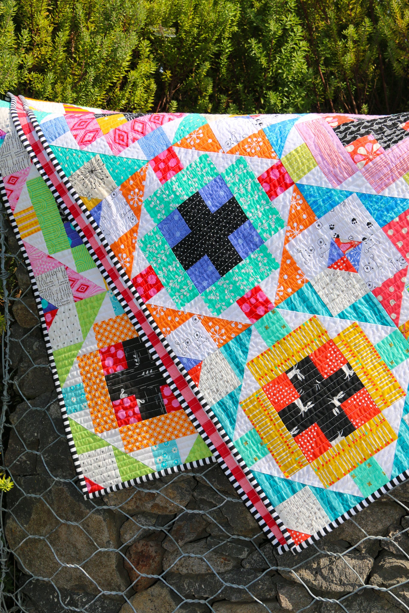 Cross Current Quilt Pattern - Printed