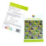 Load image into Gallery viewer, Lime and Soda Quilt Pattern - Printed
