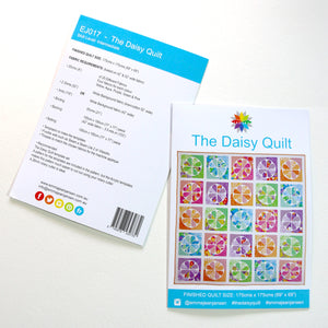 The Daisy Quilt Pattern - Printed