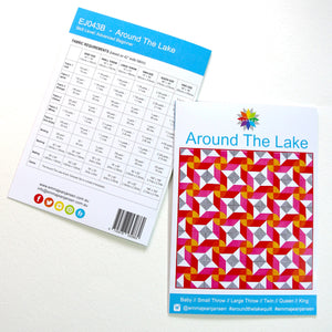 Around The Lake Version 2 Pattern and Template Set