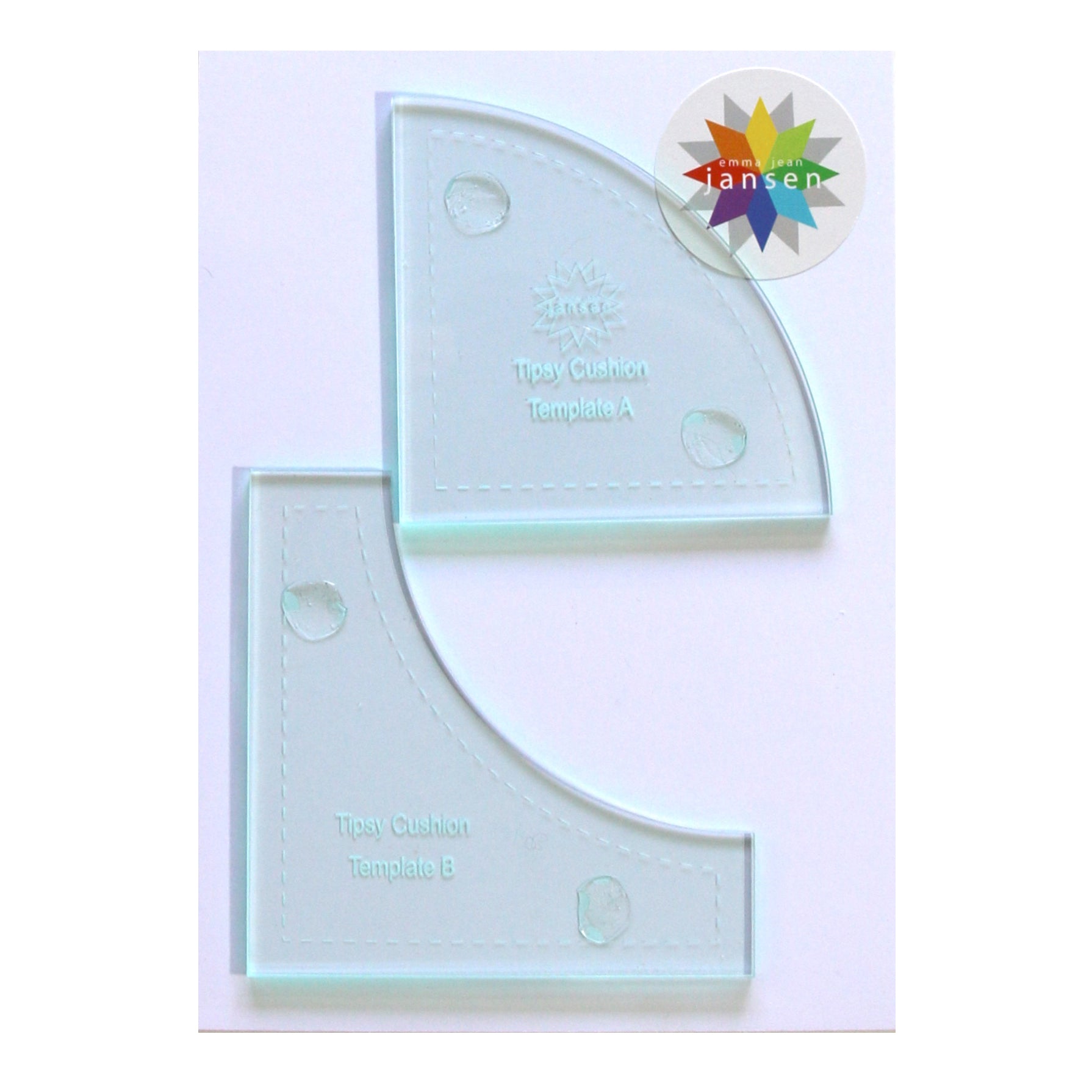 Tipsy Cushion - Template Set