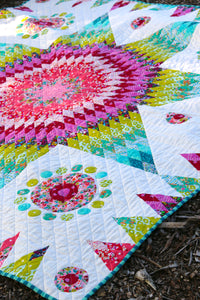 Orbital Star Quilt Pattern - PDF