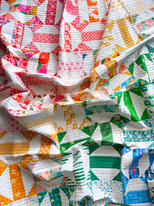 Round Trip Quilt Pattern - PDF