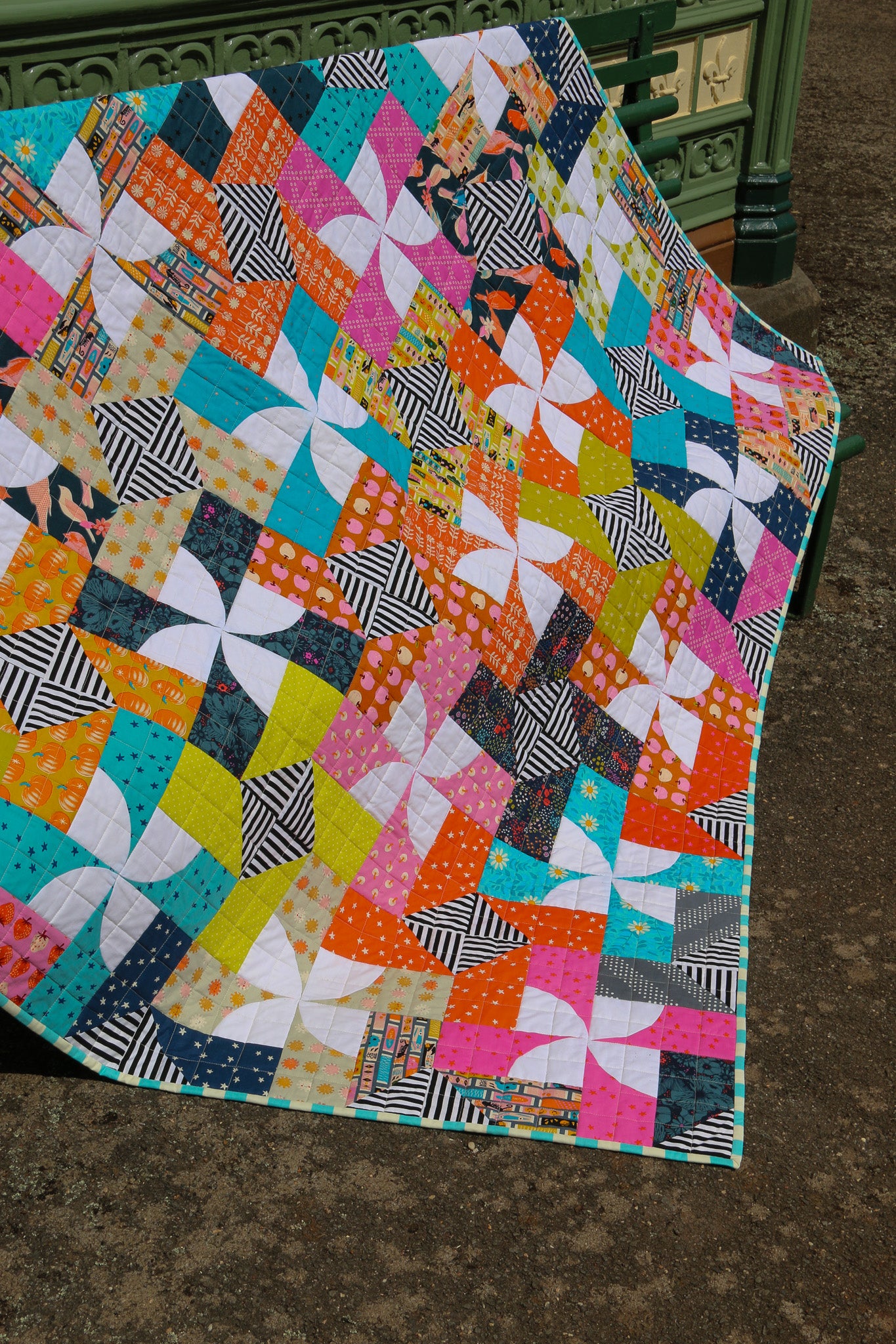 Lake Garden Quilt Pattern - PDF