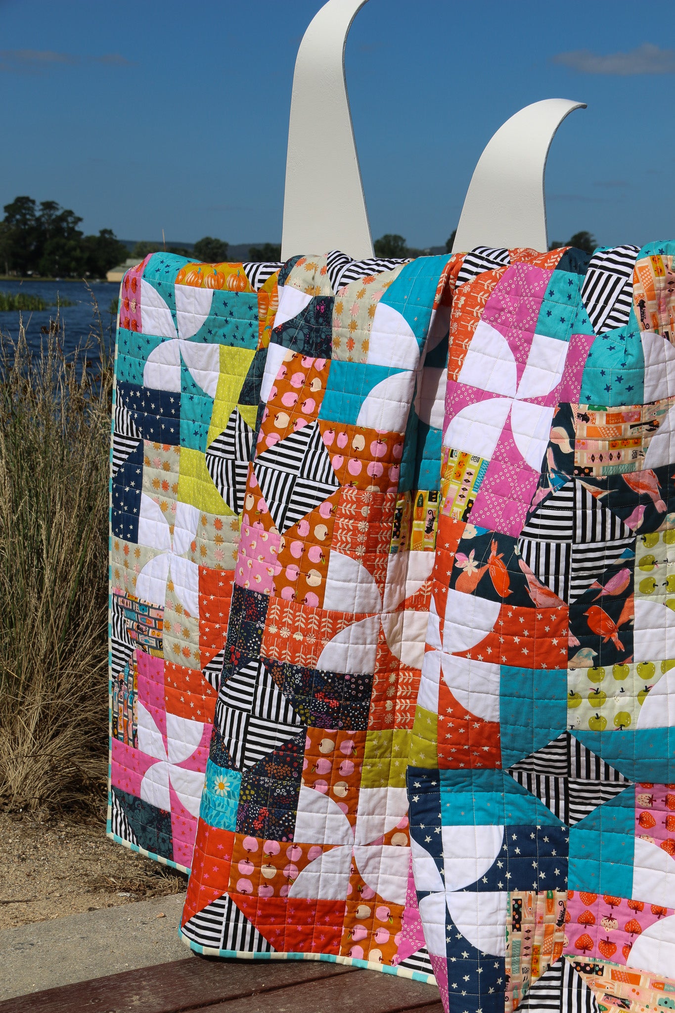 Lake Garden Quilt Pattern - PDF