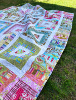 Load image into Gallery viewer, Funky Scrap Quilt Pattern - PDF
