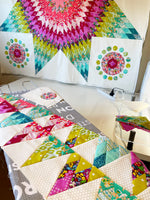 Load image into Gallery viewer, Orbital Star Quilt Pattern - PDF
