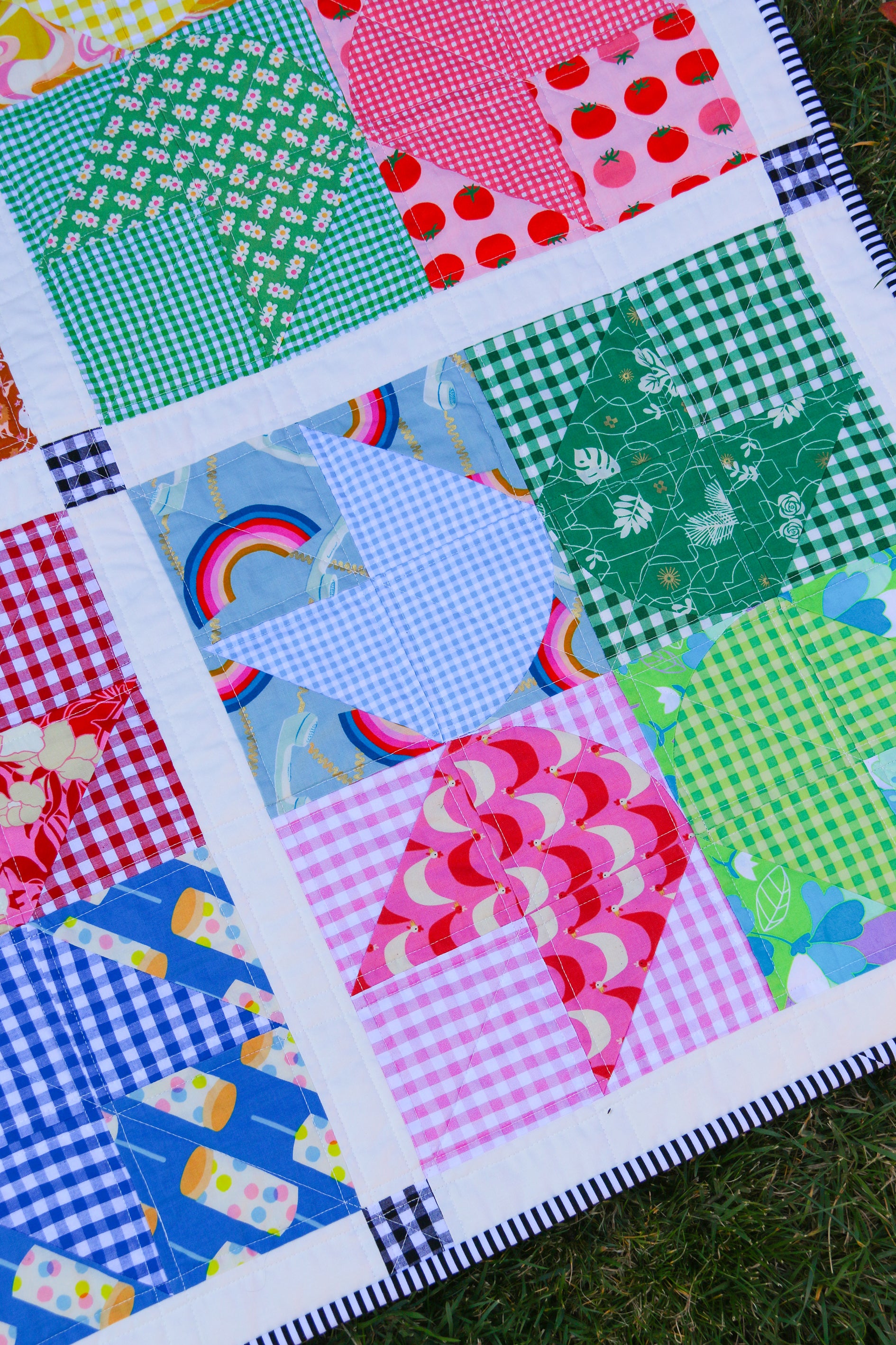 Tip Toe Quilt Pattern - PDF