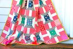 Load image into Gallery viewer, Strawberry Spools Quilt Pattern - Printed
