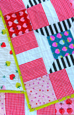 Load image into Gallery viewer, Strawberry Spools Quilt Pattern - Printed
